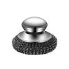 Steel Wool Scrubber with Handle Stainless Steel Cleaning Brushes Cleaning Dishes Stock Pots Pans Griddles Grills Cleaning Suppli
