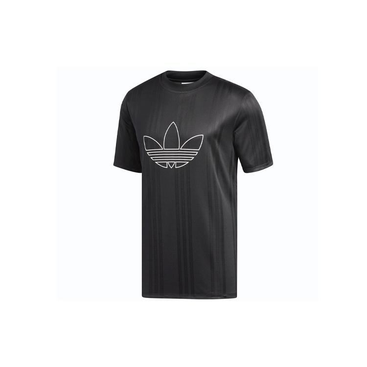 adidas originals Sports Round Neck Short Sleeve Black Men s ED4683 L