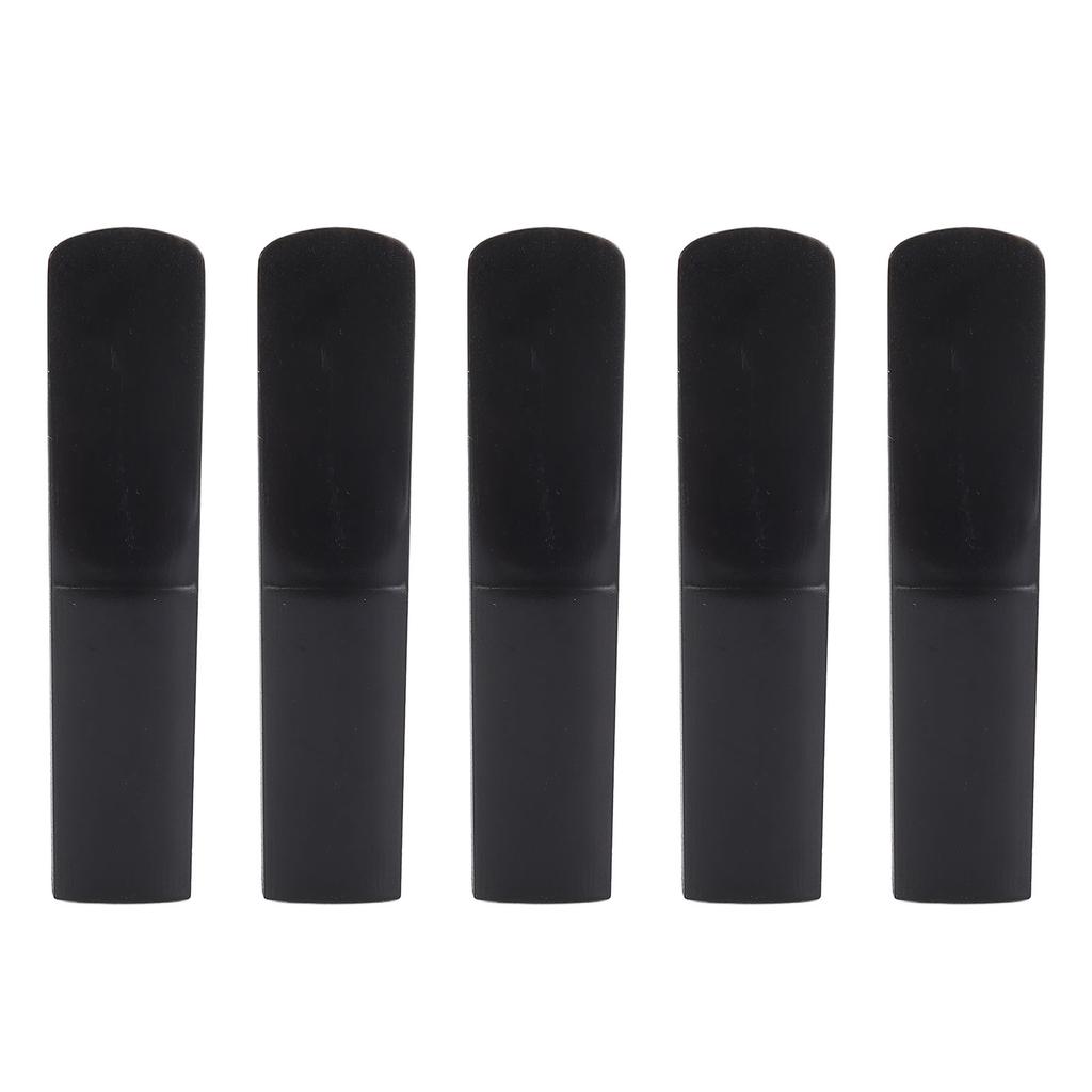 5 Pcs Soprano Saxophone Reeds Strength 2.5 Bb Resin Soprano Sax Reeds for Daily Practice Stage Concert