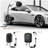 EV Charger 7KW/7.6KW 5M Adjustable Electric Vehicle Charging Station Wallbox EV Car Charger Support APP RFIC Card
