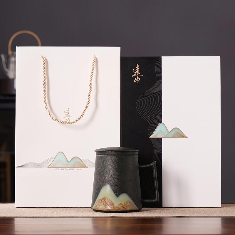 Distant Mountains Elite Ceramic Tea Set