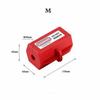 Lock Plug Lock Box Electrical Plug Plastic Tag Out Plug Power Lock S/M/L Engineering Industrial Plug Lock Lockout Box 4