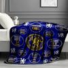 Chelsea F.C Print Blanket - Soft & Comfortable, for Bedroom, Travel, Sofa, Home Decoration - Birthday Christmas Gift for Friend