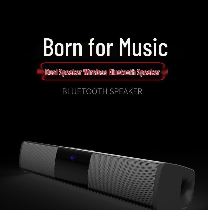 Creative Multi-functional Wireless Bluetooth Soundbar with Subwoofer