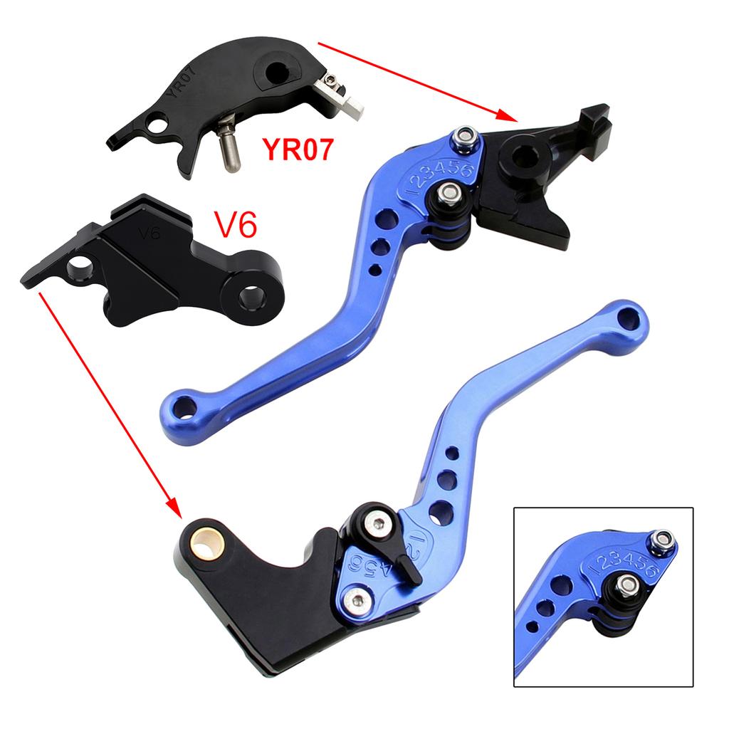 NEW Short Clutch Brake Lever fit for YAMAHA XSR900 XSR900GP MT-09 MT-09SP 24-25