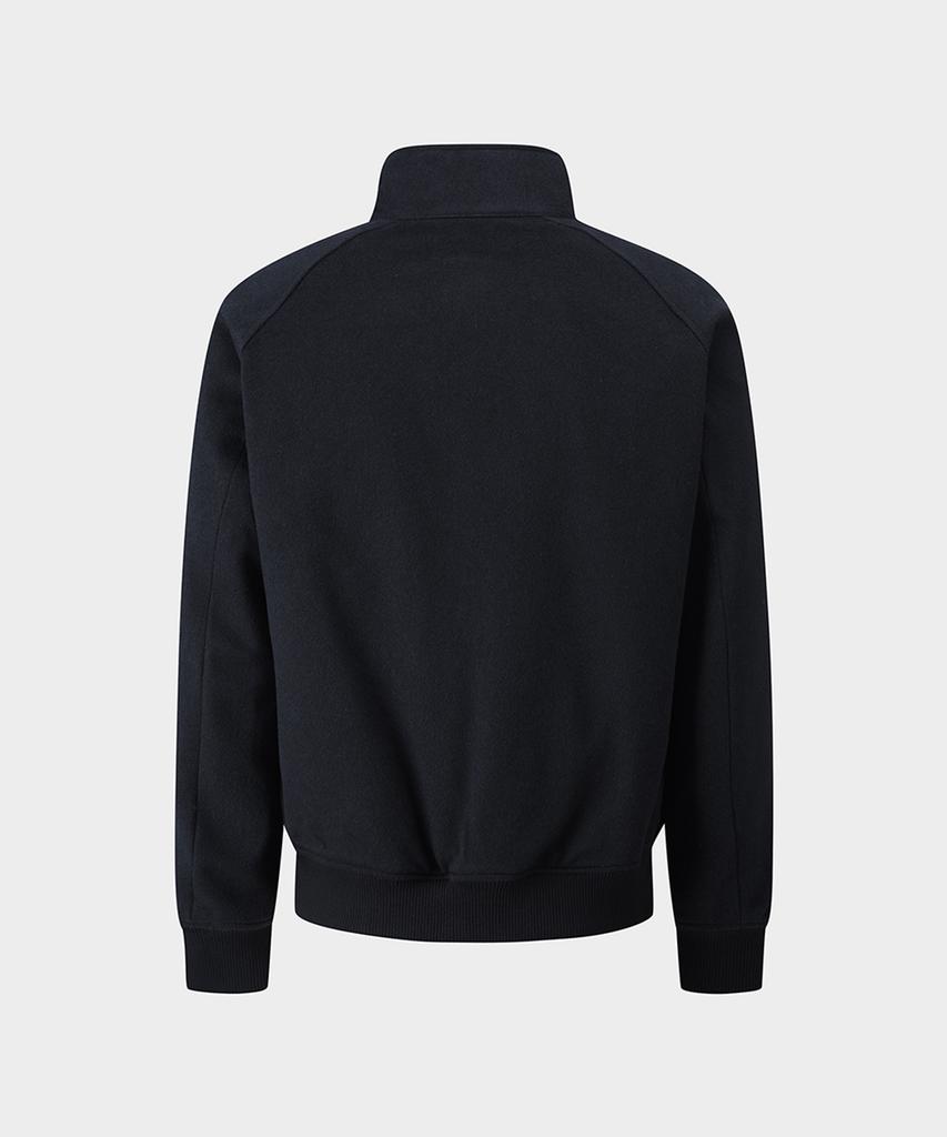 Brooks Brothers Wool Bomber Jacket (Navy) (Bbojmm2396Qef)
