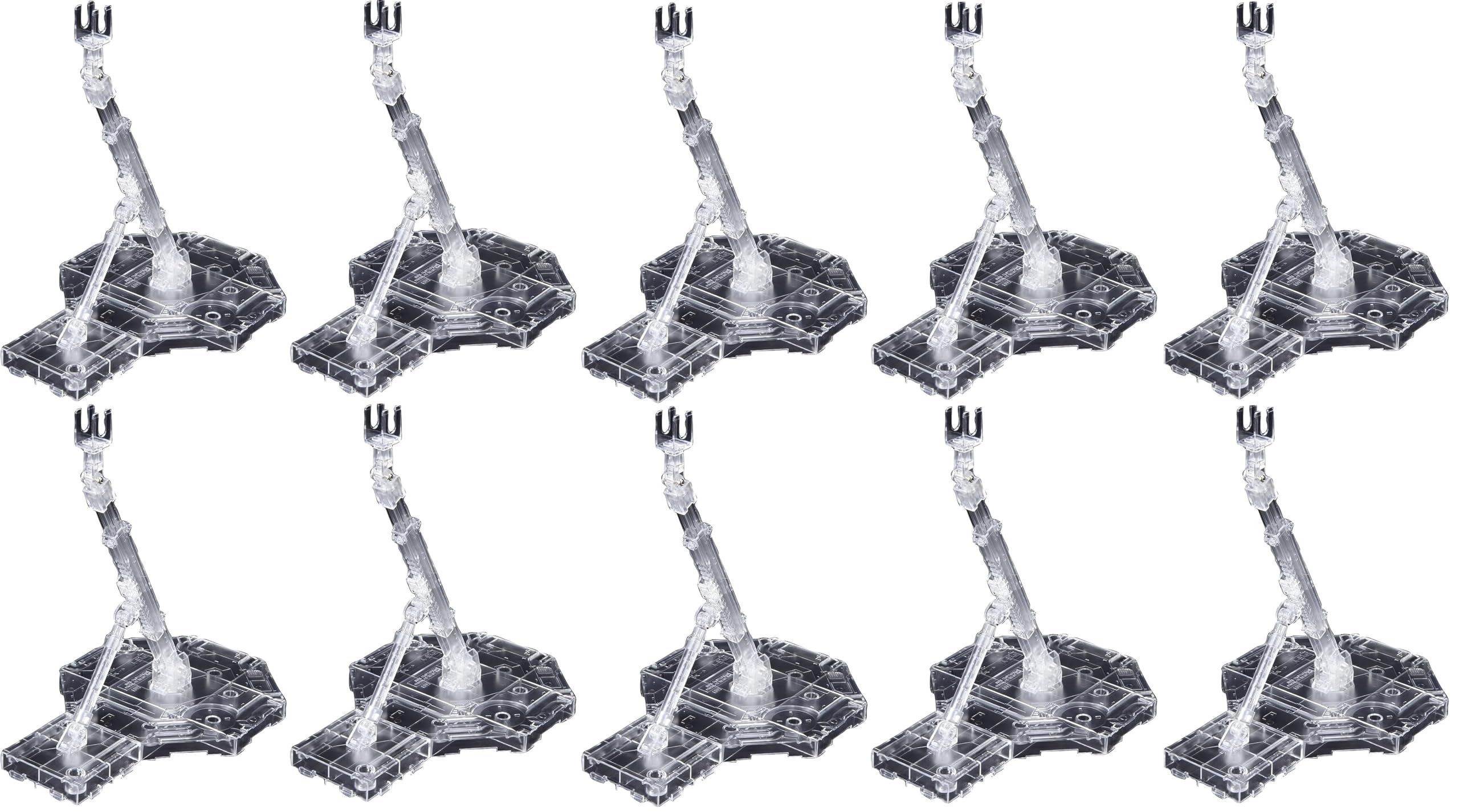 

BANDAI SPIRITS Action Base 1 Clear Set of 10 [Bundle Purchase]