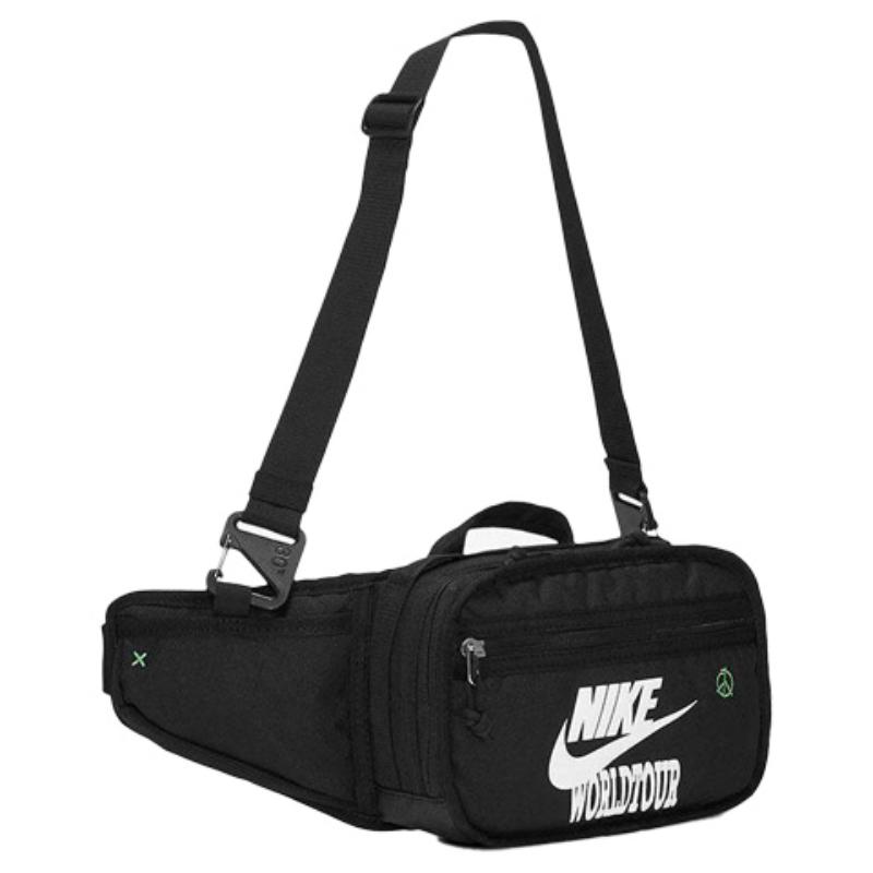 Nike Bolsas de Tecido Bolsa de Ombro Bolsa Transversal Regular Masculina Preta Casual DH3079-010