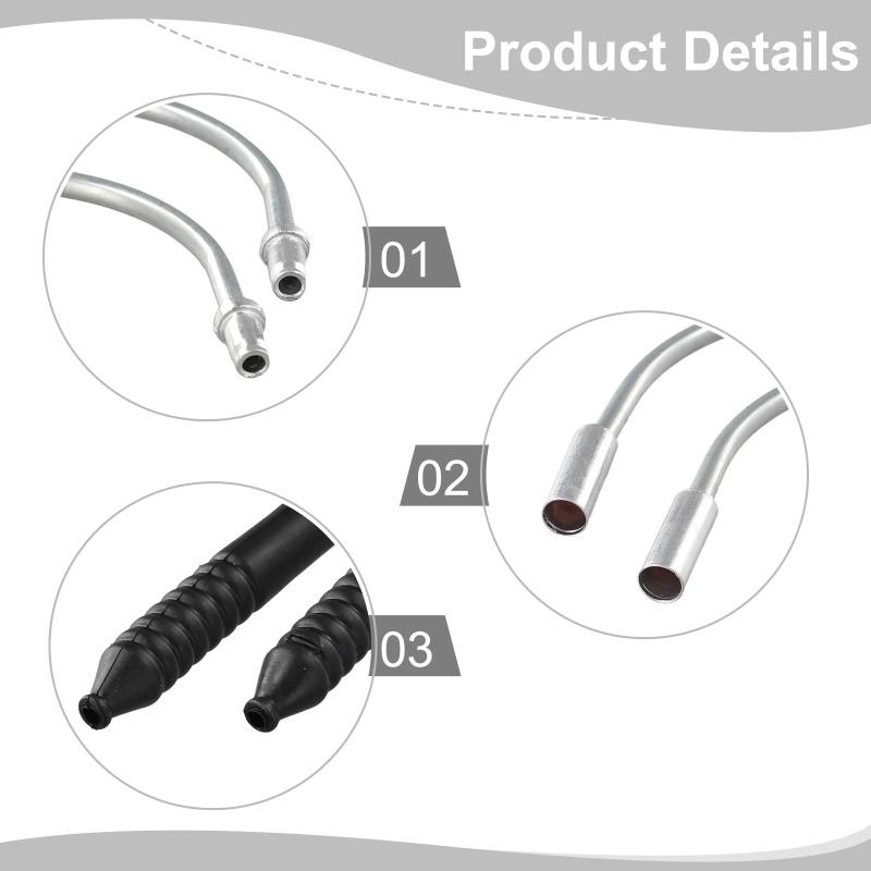 1 sada brzdových nudlí a bootů Bike V, horská kola, venkovní nudle, vodítko lanka, ohybová trubka, cyklistické náhradní příslušenství a díly