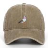 Pigeon Embroidered Baseball Caps Daily Casual Sports Hat Summer Sun Hat  Men and Women