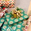 Gift wrapping paper Vintage yellow kraft paper wrapping paper Christmas gift box DIY wrapping paper-6pcs 50*70CM