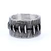 Dark Punk Style Small Batch Premium Stitched Design Men's Ring