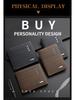 Men's Horizontal PU Leather Wallet - Korean Style Card Holder In-Stock