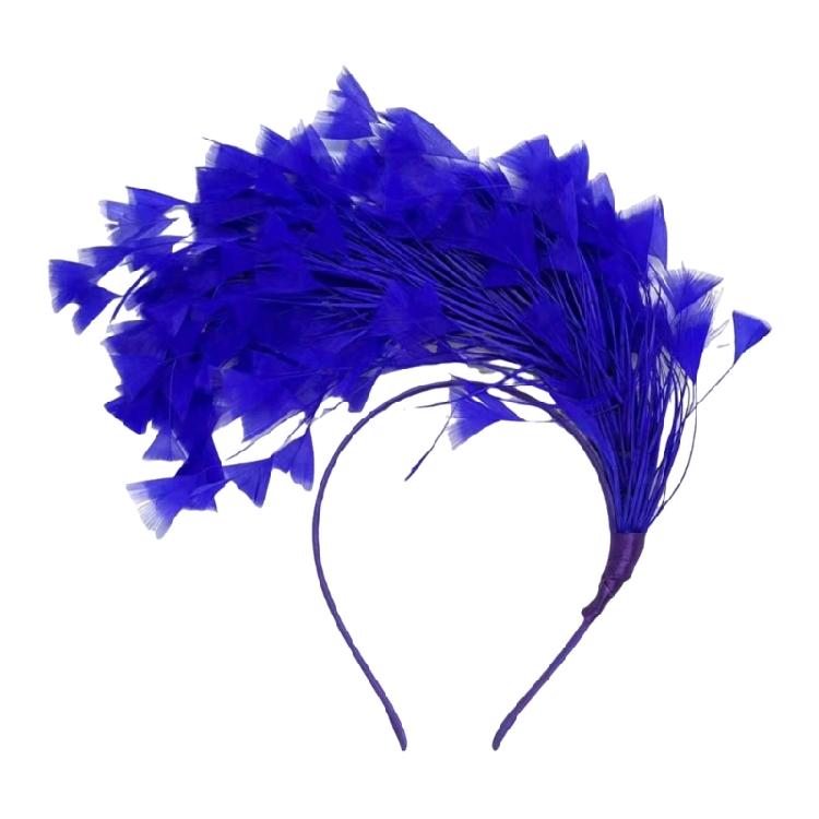 Practical Feather Hairband Hair Decors Headband For Halloween Costume Parties Stage Performances And Cosplay Event