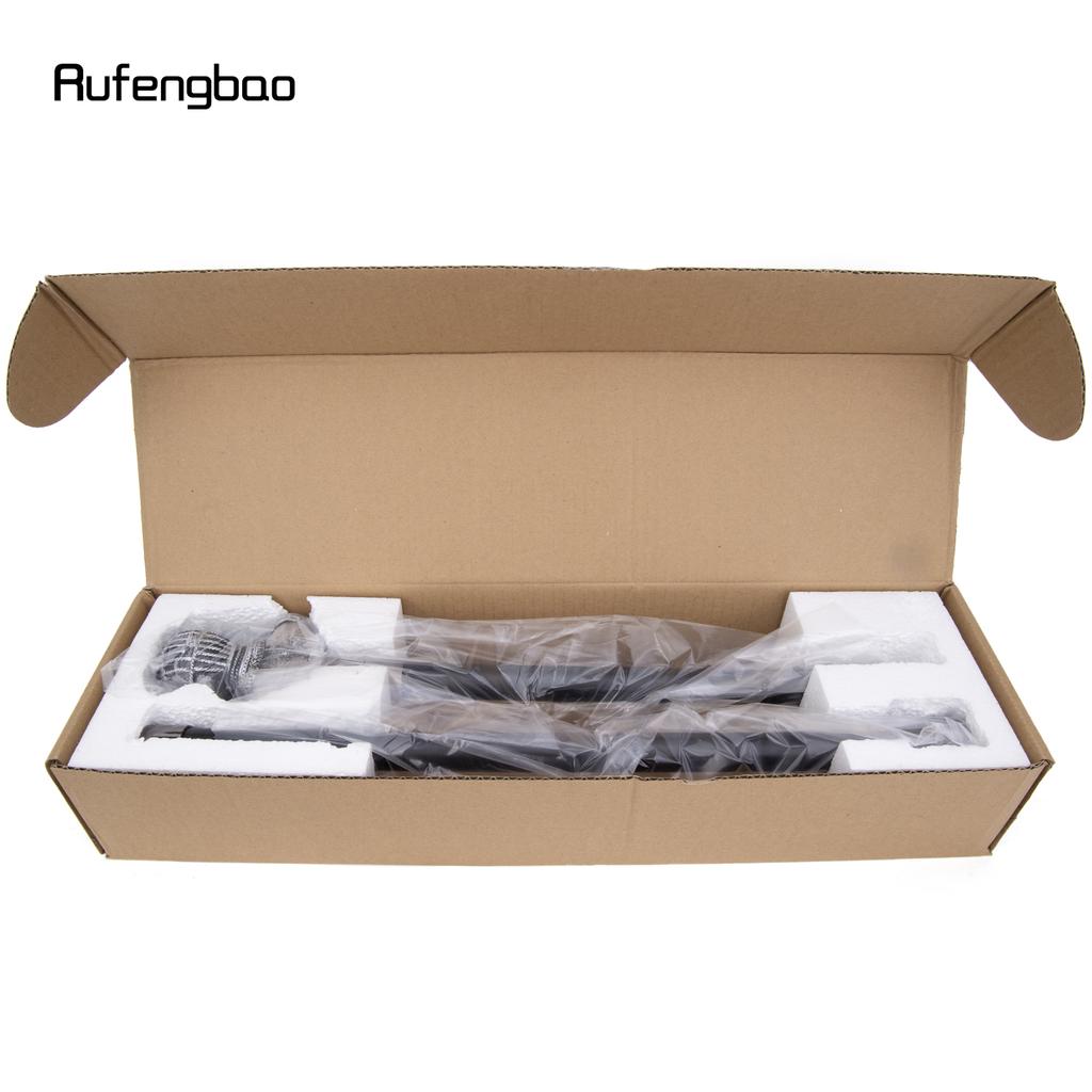 Silver Resin Skull Head Walking Cane Fashion Decorative Steel Stick Gentleman Elegant Cosplay Cane Knob Crosier 92cm