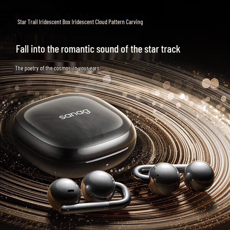 SANAG F60 Open-Ear Clip-On Bluetooth Headphones