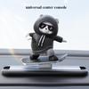 Ornamenti per Cruscotto Auto Orso Skateboard Orso che Scivola Orso Creativo Auto Cartone Animato Decorazione Interni Accessori Interni