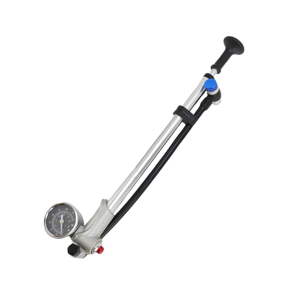 Bike Shock Pump 300PSI Aluminum Alloy Front Fork and Rr Suspension   Pump with Pressure Meter