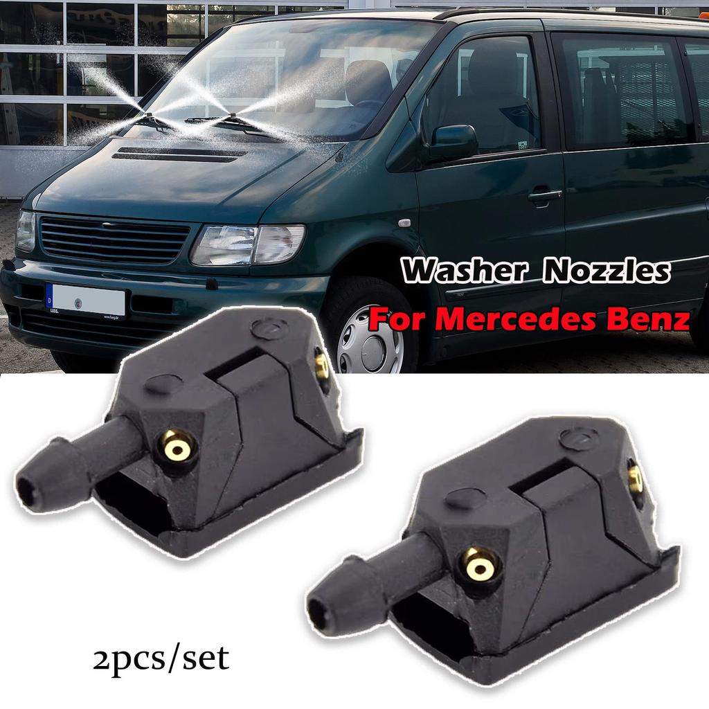 Car Windscreen Washer Wiper Blade Water Spray Jets Nozzles for Renault Espace 3 Grand 1996-2002 Avantime Enviro 2000 Sanjiang