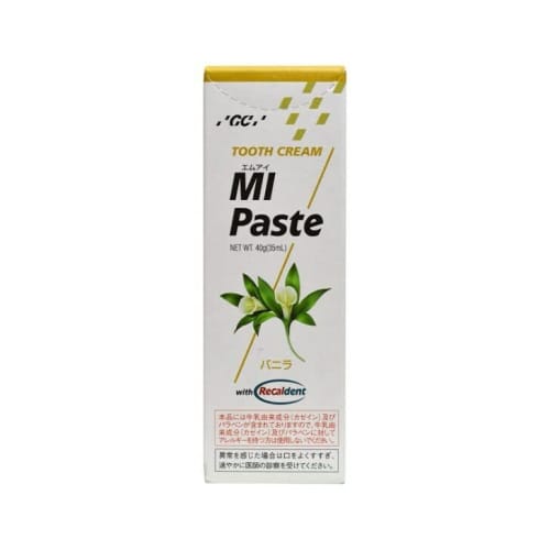 [Set of 2] GC MI Paste Vanilla 40g [Includes life smile original cotton pad]