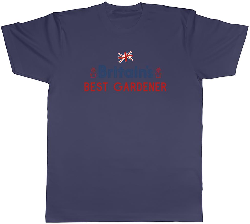 Funny Gardening Unisexs TShirt Britains Best Gardener Garden Tee Gift