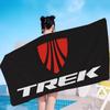 T-TrekS LOGO Microfiber Blanket Quick Drying Beach Towels Oversized Printing Super Absorbent Pool Towel Blanket