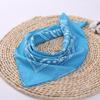 Böhmischer Druck Bandana Haarband für Frauen Mädchen Turban Stirnband Unisex Quadratisches Tuch Taschentuch Haarschmuck