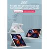 360 Rotation für Oppo Pad Air 10,36 11,0 Zoll, stoßfeste Smart Stand Hülle mit Stifthalter, transparente Rückseite, Oppo Pad 11,0 Zoll 2022 Tablet Hülle