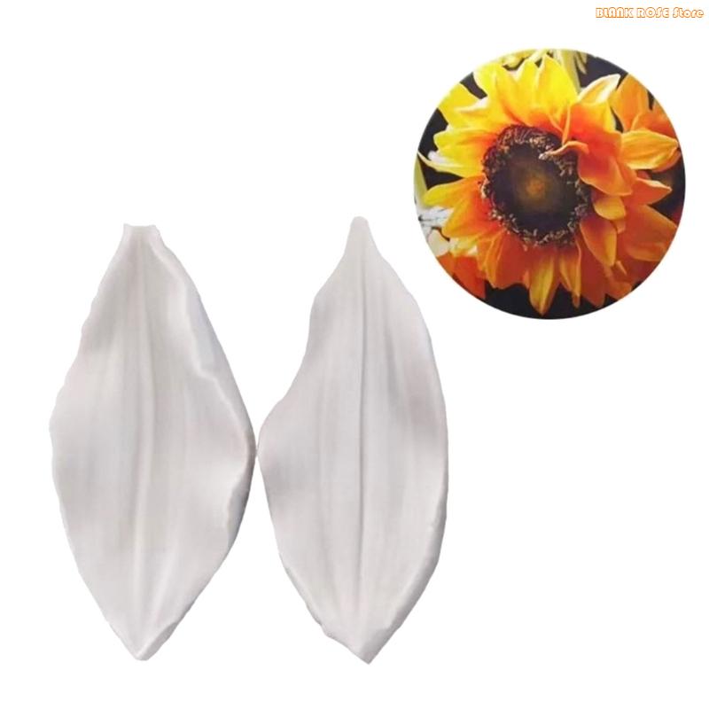 K1AE Flower Cake Mould Floral Silicone Molds for Candle Soap Chocolate Molds