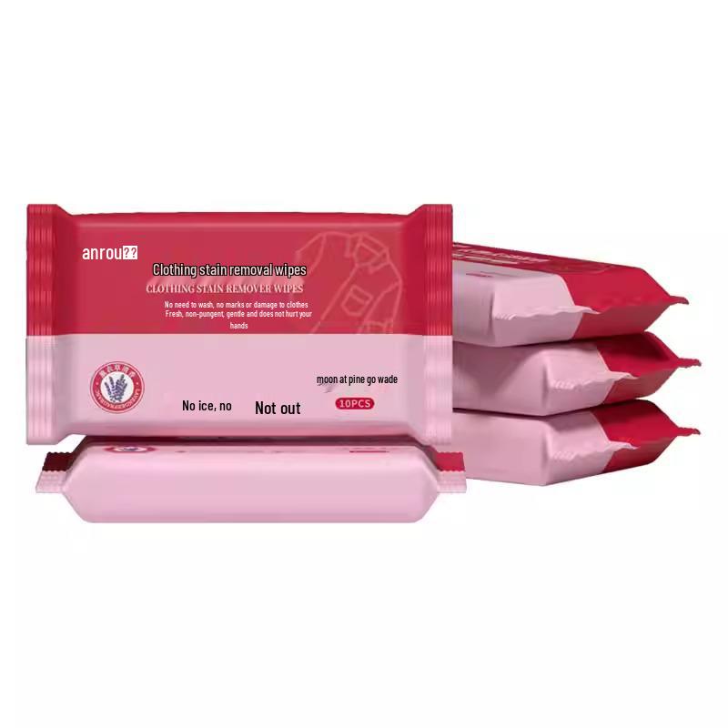 Portable No-Wash Stain-Removing Wipes for Cleaning Down Jackets - Powerful, Specialized, Dry and Wet Wipes
