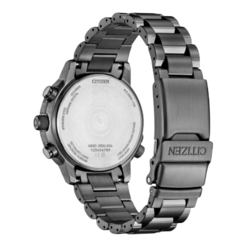 Citizen PROMASTER Series 200 Meters Waterproof Solar Quartz Steel Strap 41mm Men's Watch White Dial AT8304-57A