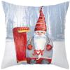 Povlaky na polštáře s vánoční tématikou Autodoplňky Kancelář Santa Claus Pohovka do obývacího pokoje Domácí povlaky na polštáře