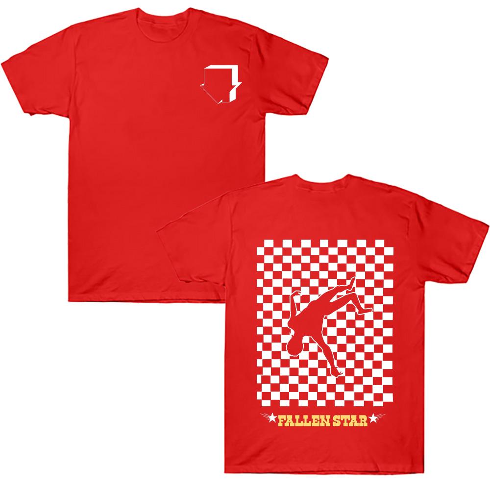 

The Neighbourhood T Shirt Premium Music Cotton Tees Gift for Indie Lovers T-shirt Unisex High Quality Crewneck Short Sleeve Tops XXL красный