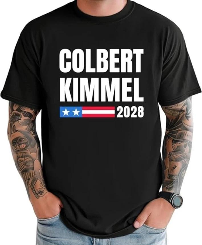 Jimmy Kimmel shirt, Colbert Kimmel 2028 S