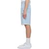 Urban Classics Mens Denim Knee Length Open Edge Shorts