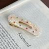 Hair Stylish Oval Claw With Dazzling Rhinestones Ideal For Everyday Fashion Accessories