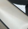 [Pre-Owned] Sylvie Gold Buckle Striped Web Satin Bow Wide Shoulder Strap Leather Handbag - Very Good #TIWKE1