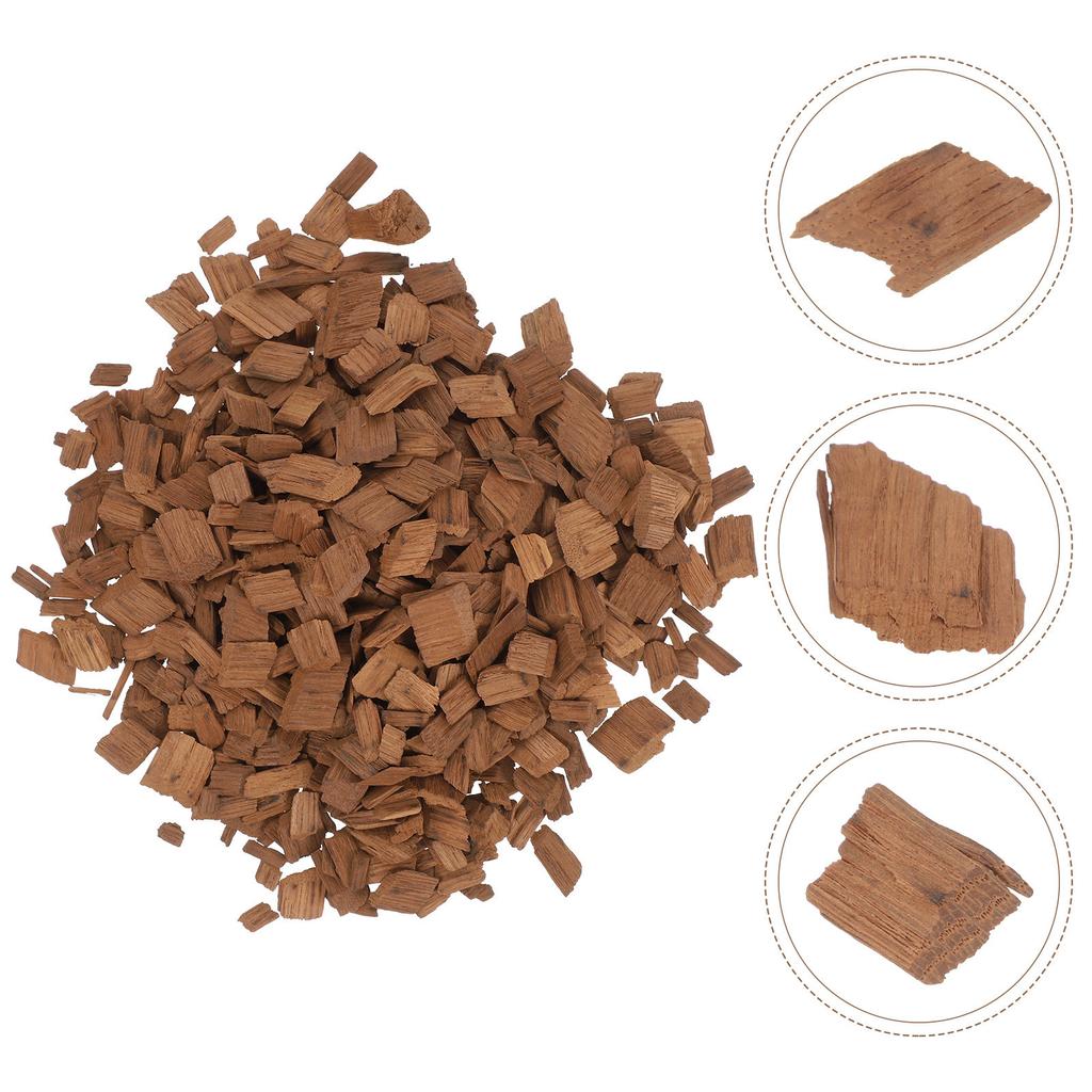 1Pack Small Oak Chips French Premium Wood for Wine Brewing Aging Whiskey Red Wine Making Supplies Home Craft Equipment