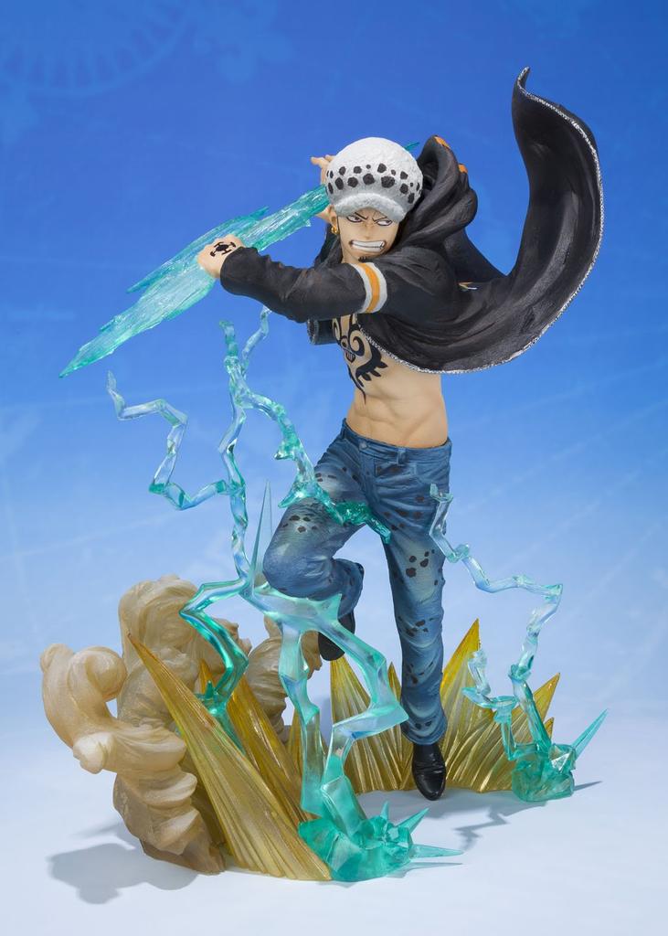 TAMASHII NATIONS Figuarts ZERO ONE PIECE Trafalgar Law Gamma Messer Ca. 175 mm ABS PVC Fertige Figur - - & Vorgefärbt