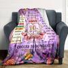 90Th Birthday Celebration Personalized Name Blankets Soft And Comfortable Against The Skin Naps And The Office A Wonderful Gift For Friends Family And