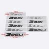 ABS Auto Aufkleber Buchstaben Decal Für 320i 520Li 730Li 760Li Kofferraum Emblem Abzeichen