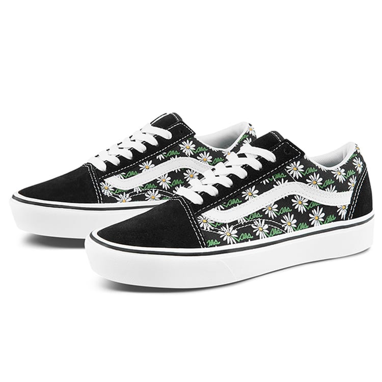 Old Skool ComfyCush Vans 'Scribble Flower' VN0A3WMA49K