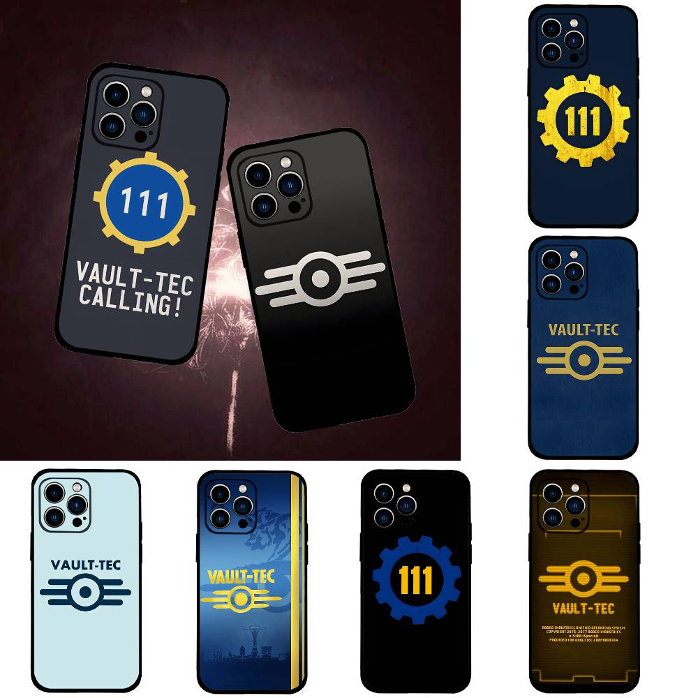 Games V-VaultS-W-TecS Phone Case For IPhone 17 16 15 14 13 12 11 PRO MAX PLUS Mini TPU Soft To Skin-friendly Case