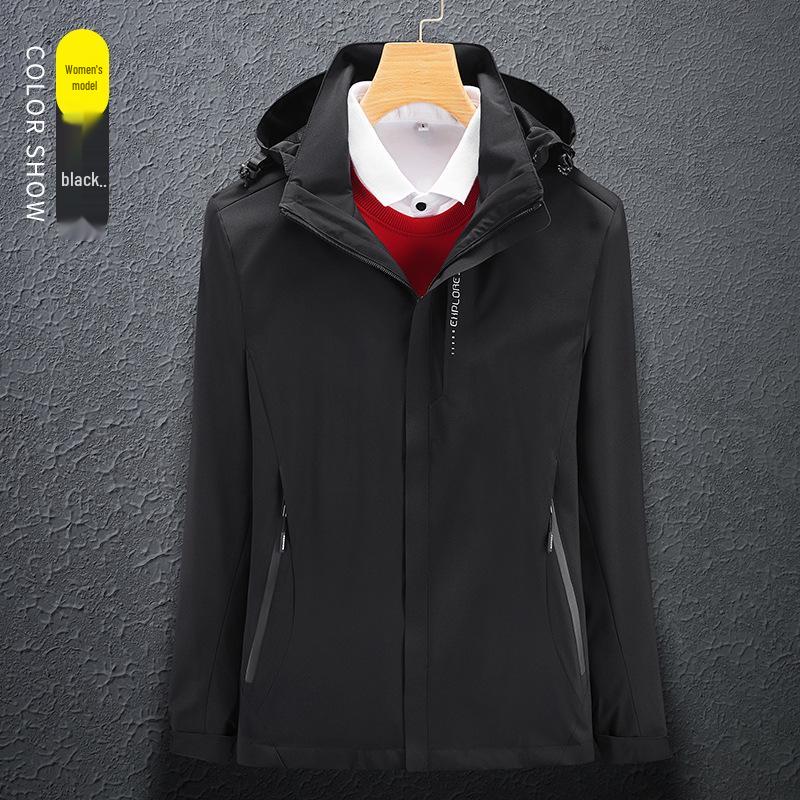 Unisex Thin Windproof Waterproof Spring/Autumn Outdoor Shell Jacket, Single Layer, Ideal for Mountaineering.