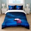 Courage the Cowardly Dog Bedroom 3Pcs Bedding Set Soft Bed Sheet Pillowcases Home Bedding Decoration