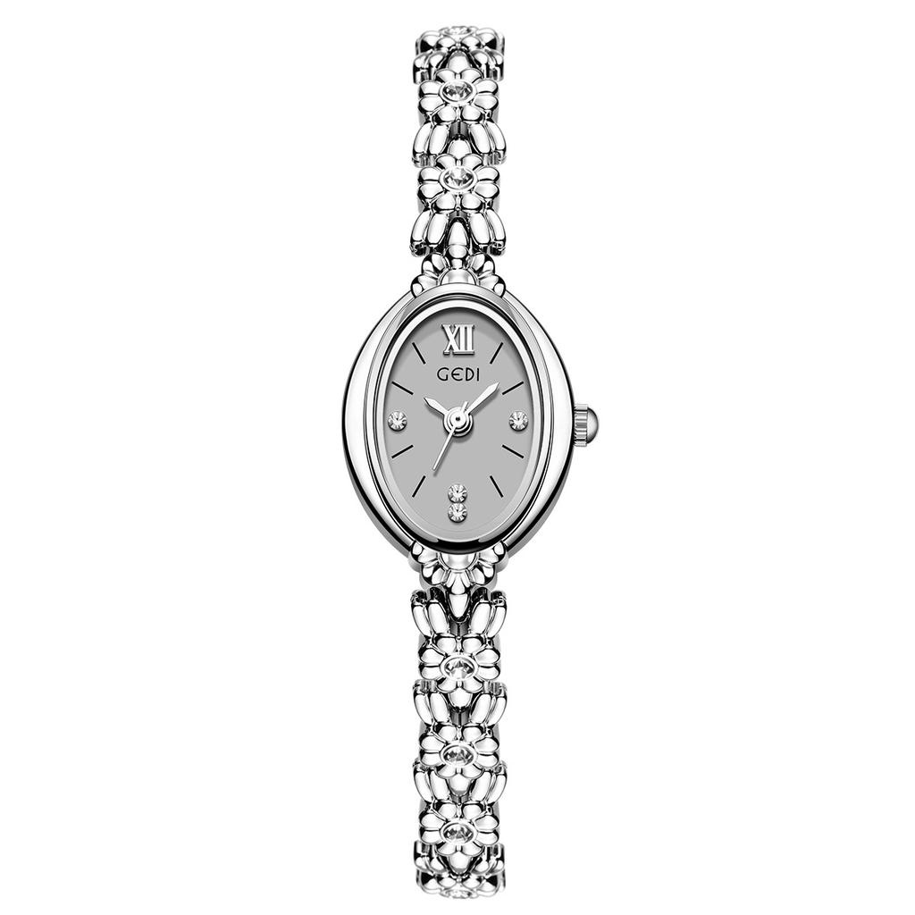 Diamond-Encrusted High-Value Women'S Watch Women'S Bracelet Watch Light Luxury Retro Fashion Exquisite Small Niche Women'S Watch