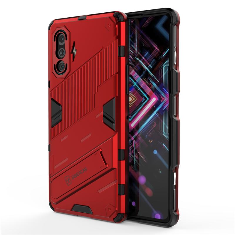 

Для Xiaomi Redmi K40 Gaming Чохол Кришка Бампер Підставка Тримач Повний Захист Броньований Чохол для Телефону Funda Redmi K40 K50 Gaming k70 Redmi K30 червоний