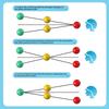 Sports Eye Sight Train Three Beads Brock String Vision Convergence Insufficiency Training Tool Target Pointing Practice