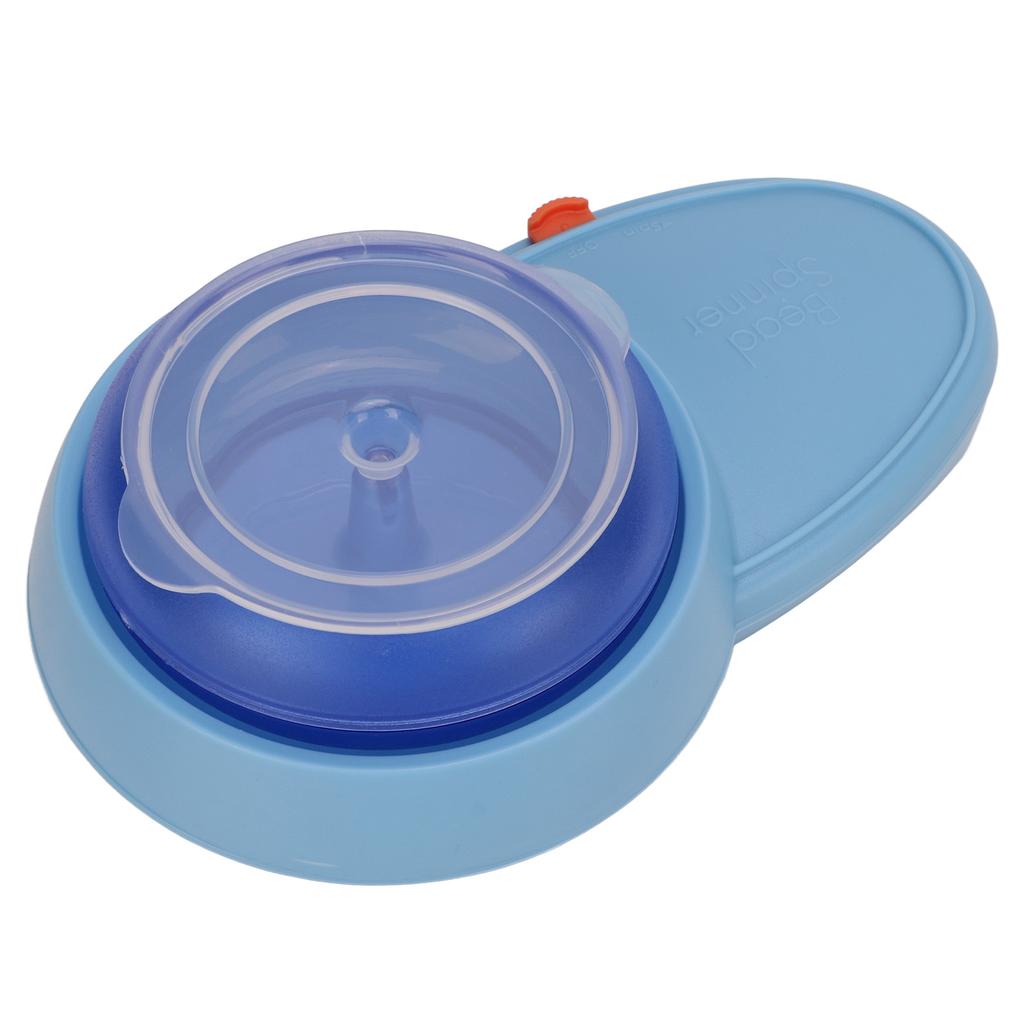 Bead Spinner Plastic Bowl Large Capacity Easy Threading High Smoothness Bead Maker for Jewelry Makin