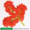 Artificial Red Maple Leaf Branch for Decoration and Landscaping